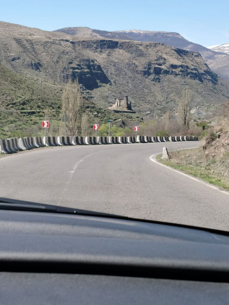 Georgian castle somewhere in Akhalkalaki region