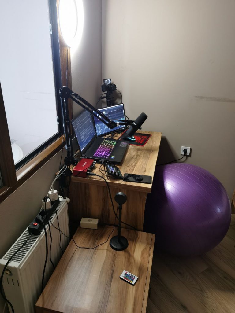 My streaming setup in Georgia